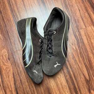 Puma Women's Speed Cat Brown Suede Driving Shoes Size 7